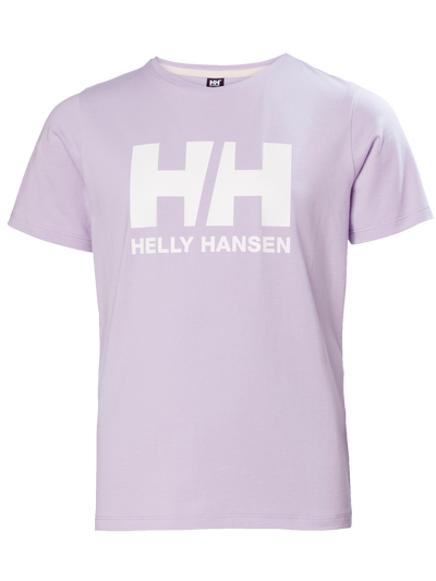 Helly Hansen Junior logo t-paita värissä Lilatech