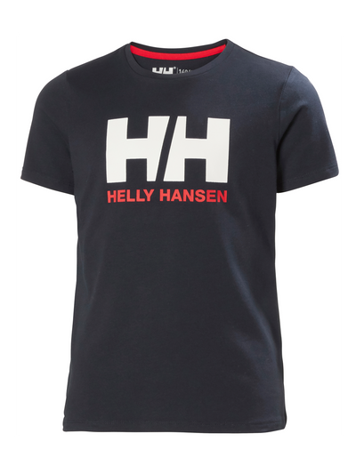 Helly Hansen Junior logo t-paita värissä Navy