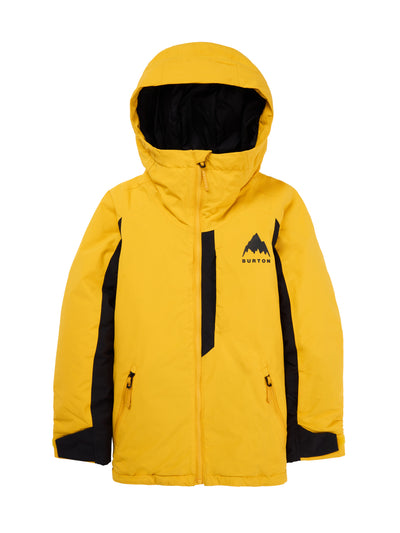 Burton lasten Hillslope laskettelu- ja lumilautailutakki värissä Goldenrod / True Black