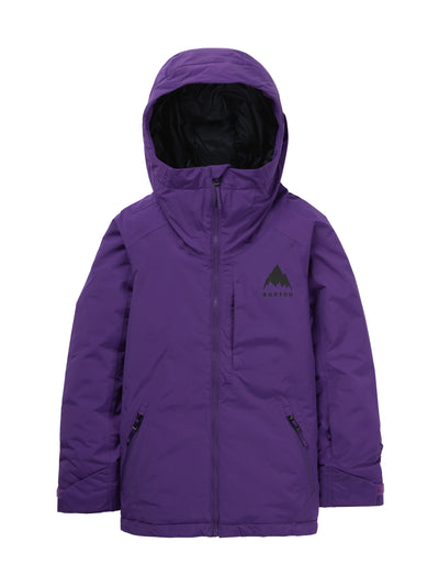 Burton lasten Hillslope laskettelu- ja lumilautailutakki värissä Imperial Purple