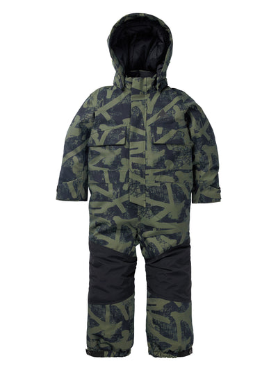 Burtonin lasten talvihaalari värissä Forest City Streets edestä kuvattuna