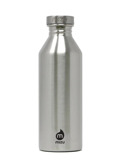 Mizu M 8 All Steinless Steel -juomapullo eli pullo ja korkki kokonaan terästä