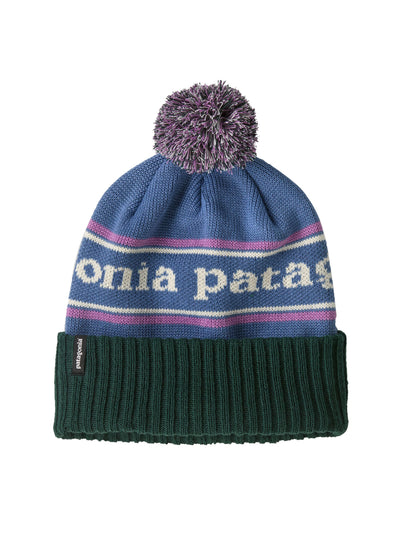 Patagonian Powder Town Beanie sävyssä Barnacle Blue. 