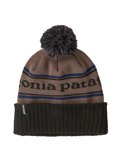 Patagonian Powder Town Beanie sävyssä Park Stripe / Marlow Brown. 