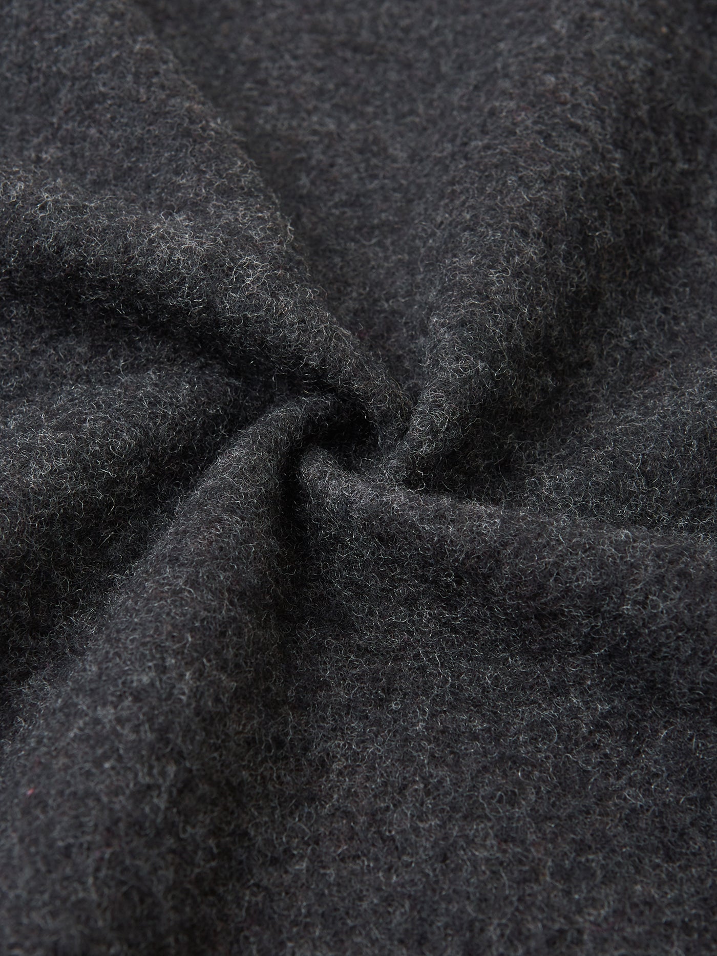 Reiman Mahin-villatakki värissä Black Melange lähikuvassa materiaali sisäpuolelta