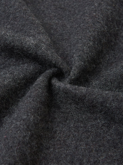Reiman Mahin-villatakki värissä Black Melange lähikuvassa materiaali sisäpuolelta