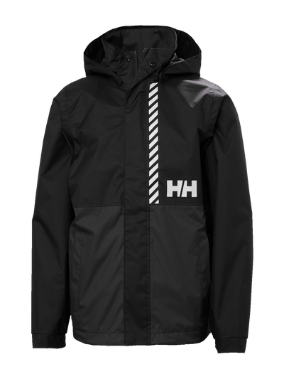 Helly Hansen Junior Active Stripe musta takki värissä Black