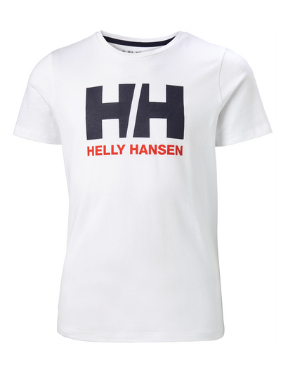Helly Hansen Junior logo t-paita värissä White