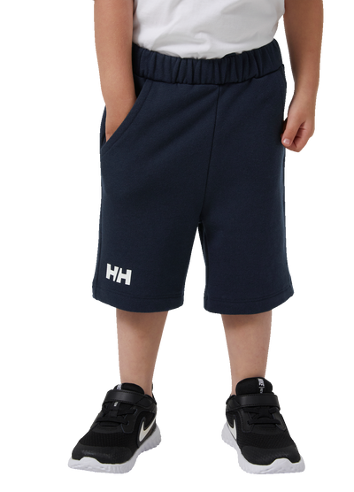 Helly Hansen K Logo lasten shortsit värissä Navy lapsen päällä