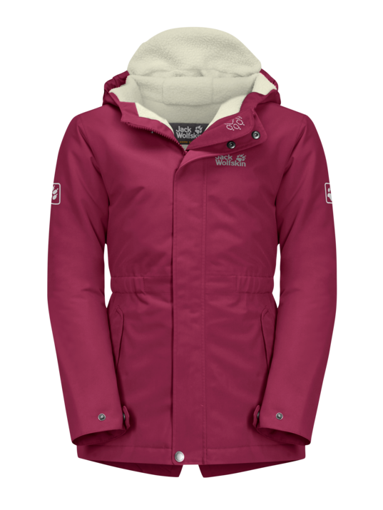 Cozy Bear Girls' Jacket - Winter jacket for children and teenagers