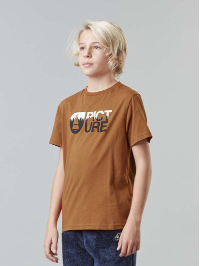 Picture Organicin Basement t-paita värissä Nutz lapsen päällä
