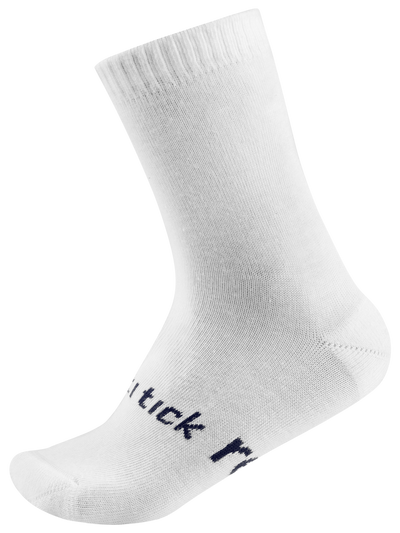 Reima lasten AntiBite sukat värissä White miltä sukka näyttää jalassa