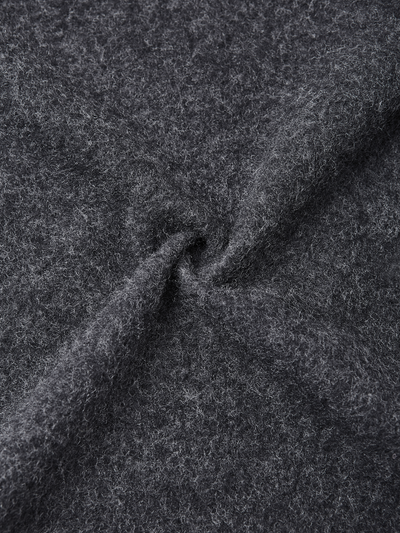 Reima Mahti villatakki lähikuva sisäpuolen materiaalista värissä Black Melange