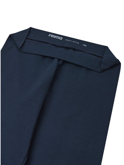 Reiman tummansinisten Anti-Bite Pistoton leggingsien vyötärö kuvattuna