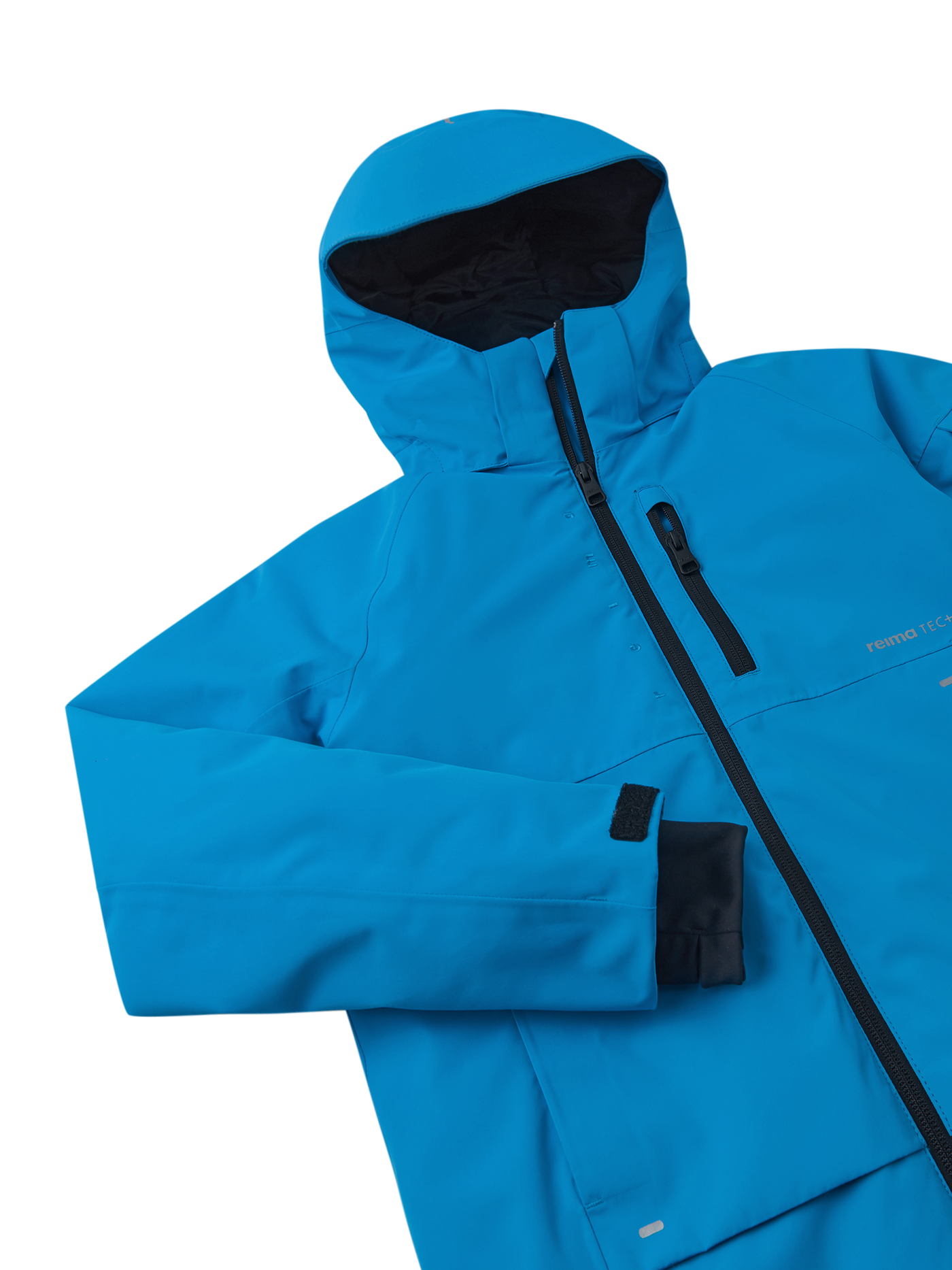 Sininen Reiman Reimatec Tieten -laskettelutakki kuva takin etuosasta