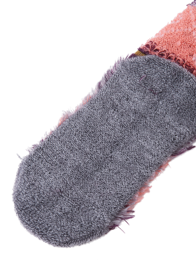 Reima Suksee pitkävartisten villasekoitesukkien sisäpuoli värissä Cold Pink