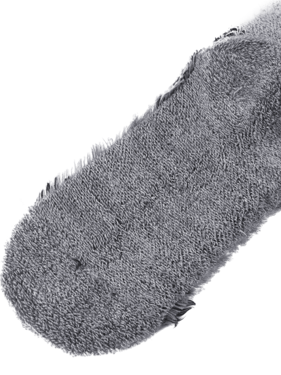 Reima Suksee pitkävartiset villasekoitesukkien sisäpuoli värissä Melange Grey