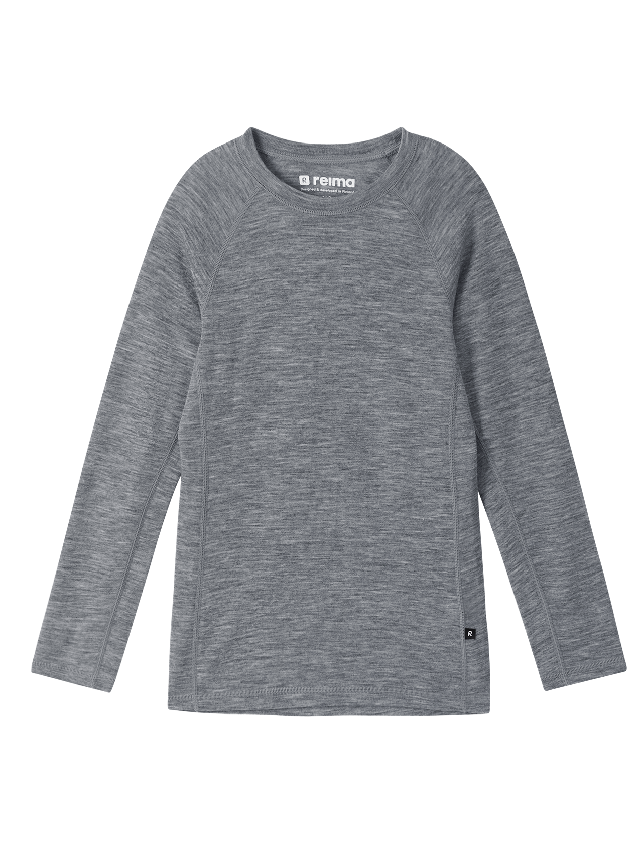 Reiman Thermal Set Kinsei -merinovillasetin harmaa paita 