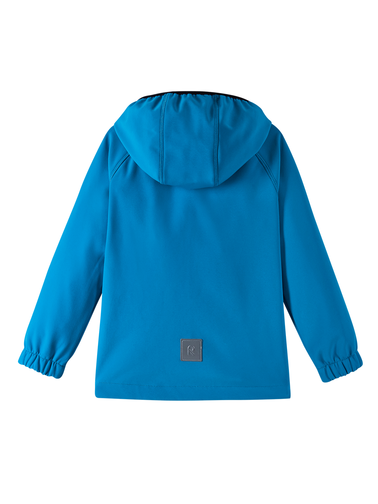 Reima Vantti lasten softshell takki takaa värissä True Blue